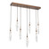 Icefall Linear 7pc Multi-Pendant (1289|PLB0107-07-RB-C-C01-L1-000)