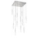Icefall Square 12pc Multi-Pendant (1289|CHB0107-12-SN-C-C01-L1-000)