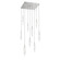 Icefall Square 9pc Multi-Pendant (1289|CHB0107-09-SN-C-C01-L1-000)