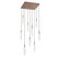 Icefall Square 9pc Multi-Pendant (1289|CHB0107-09-RB-C-C01-L3-000)