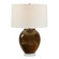 Uttermost Rye Glazed Brown Table Lamp (85|30669-1)
