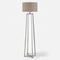 Uttermost Keokee Polished Nickel Floor Lamp (85|28111)