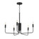 Abner 5-Light Chandelier (19|24865BK)