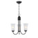 Logan 3-Light Chandelier (19|10043FTBK)