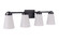 Zane 4 Light Vanity in Flat Black (20|20732FB4)