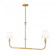 2 Light Linear Chandelier (276|3049-42L-RB)