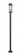 2 Light Outdoor Post Mounted Fixture (276|5031PHBS-536P-BK)