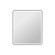 42 Rectangle LED Front and Backlit Wall Mirror in Black (758|MRE6A3642BK)
