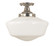 1-Light Polished Silver Taylor Flush / Semi-Flush Mount (84|2558 PS)