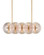 Whirlwind Rectangular Pink Chandelier (92|9000-1457)