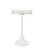Enid White Accent Table (92|4000-0258)