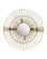Ruche Round Mirror (92|1000-0182)