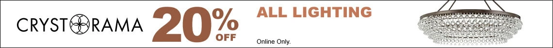 Crystorama Lighting on Sale.