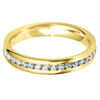 18ct Yellow Gold Diamond 3.5mm Full Eternity Ring