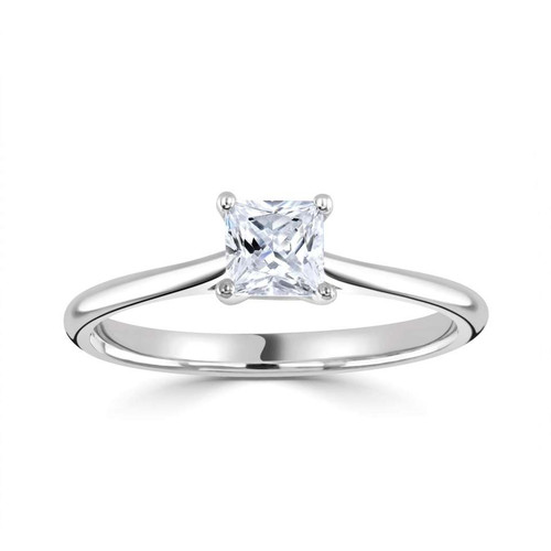 Evie - Princess Solitaire Engagement ring Evie - Princess Solitaire Engagement ring