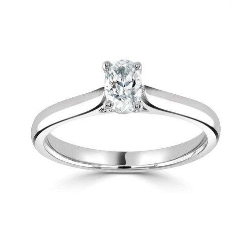 Hope - Oval Solitaire Engagement ring