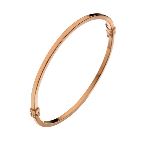 9ct rose sale gold bangle