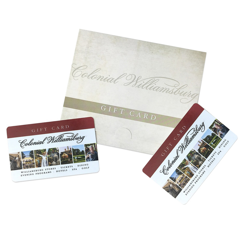 Colonial Williamsburg Gift Card | The Shops at Colonial Williamsburg