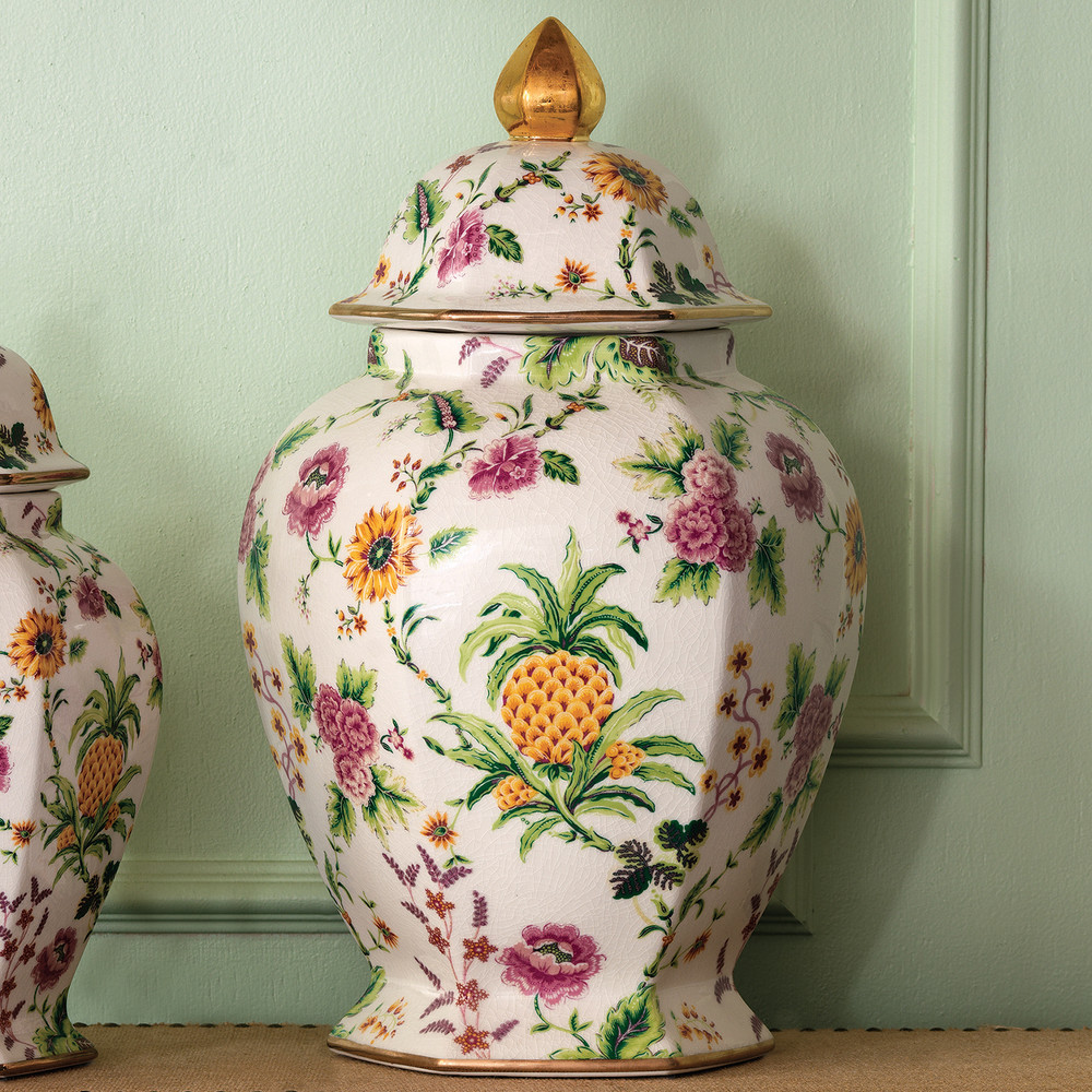 WILLIAMSBURG Breckenridge Tea Caddy Jar by Port 68