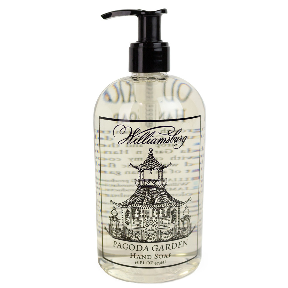 Pagoda Garden Pump Top Hand Soap | The Shops at Colonial Williamsburg