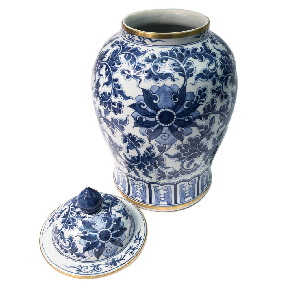 Flowering Ginger Jar