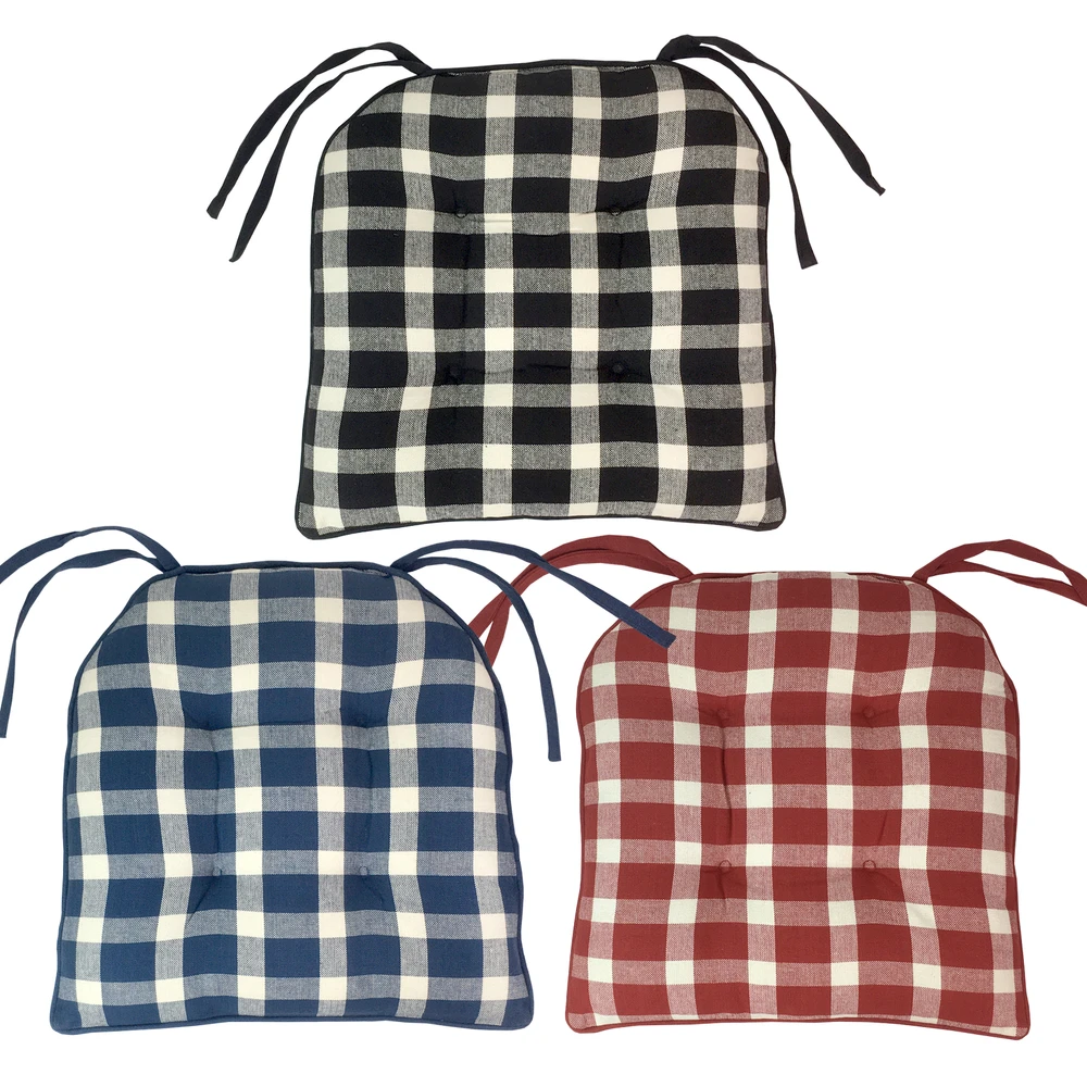 WILLIAMSBURG Tavern Check Chair Pad | The Shops at Colonial Williamsburg