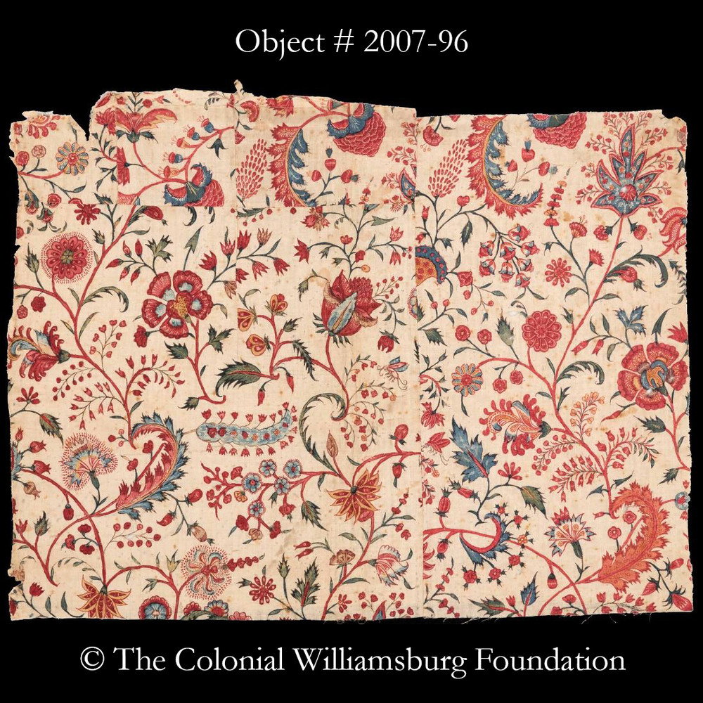 India Garden Reproduction Fabric | The Shops at Colonial Williamsburg