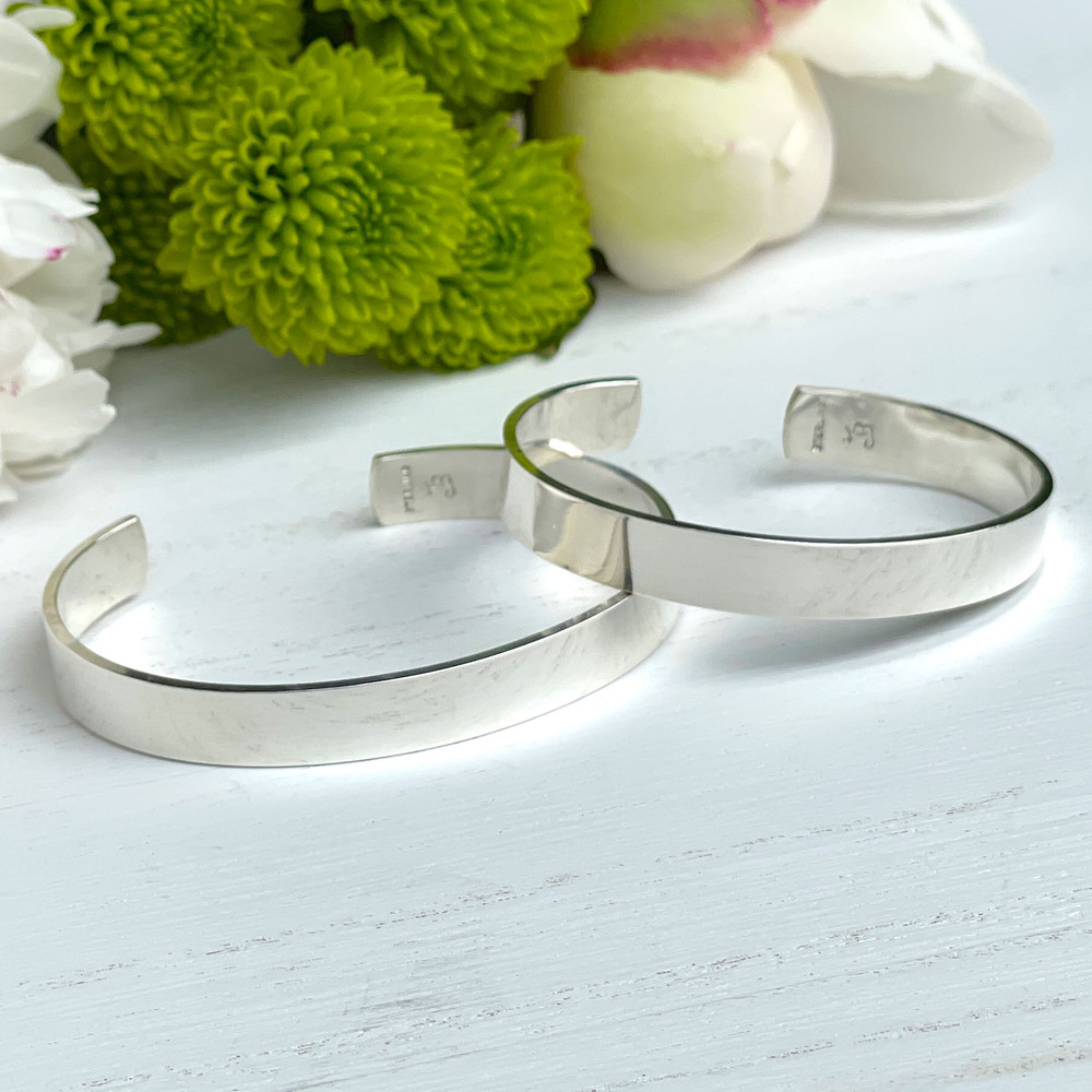 Rectangular Sterling Silver C-Band Bracelet - Child/Young Adult | The Shops at Colonial Williamsburg