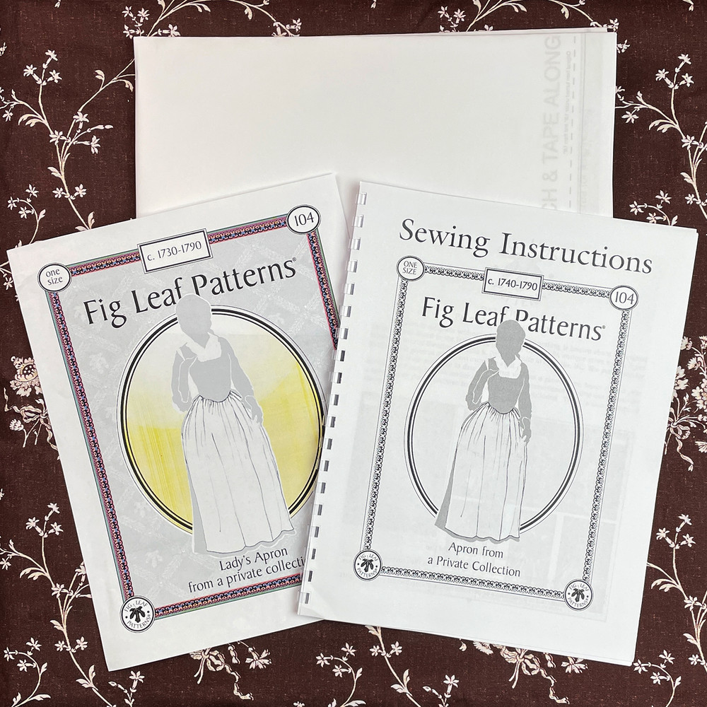 English Gown 18th Century Sewing Pattern