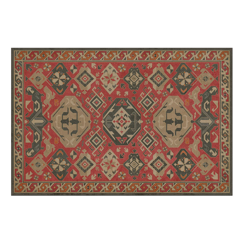 WILLIAMSBURG Traditional "All Spice" Vintage Vinyl Floorcloth | The Shops at Colonial Williamsburg