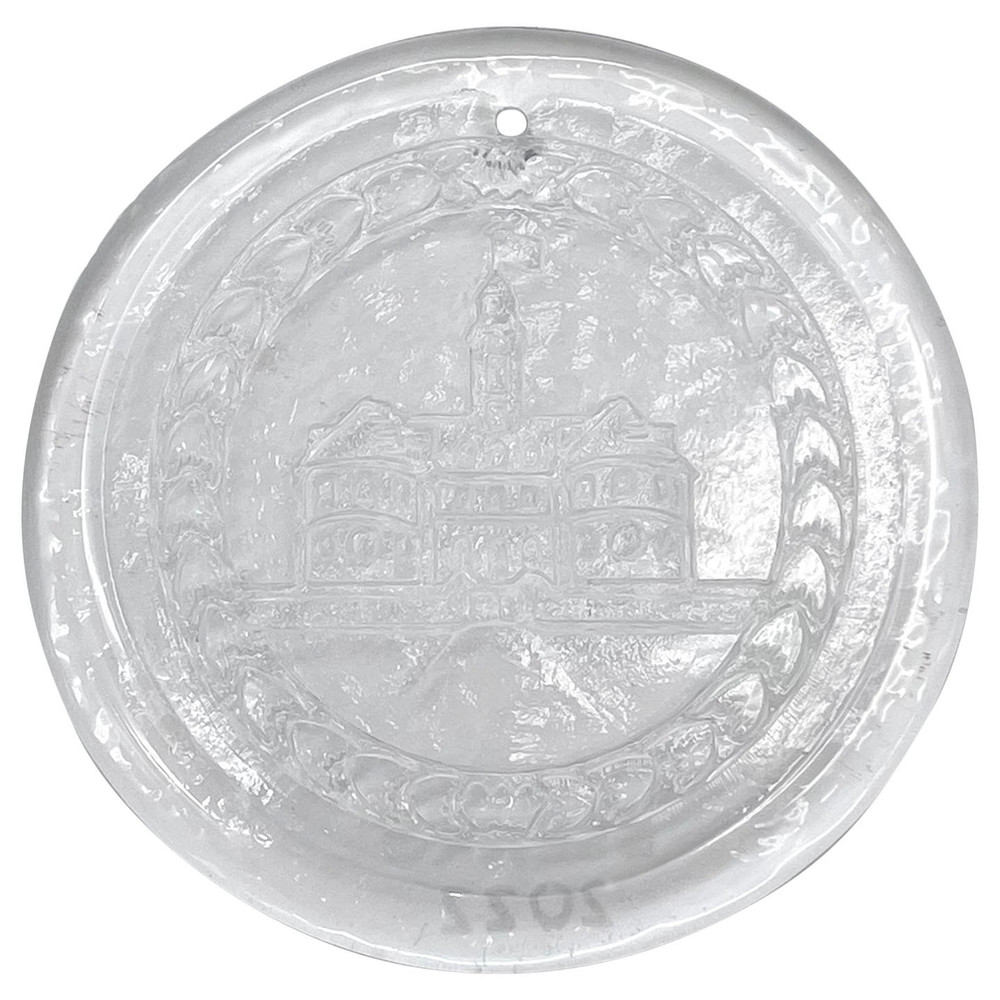 Colonial Williamsburg Seal Suncatcher Ornament - Crystal | The Shops at Colonial Williamsburg