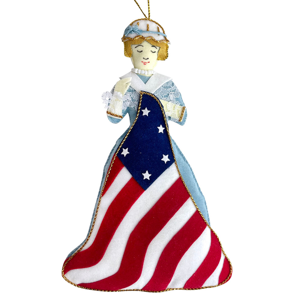 Betsy Ross Fabric Ornament | The Shops at Colonial Williamsburg