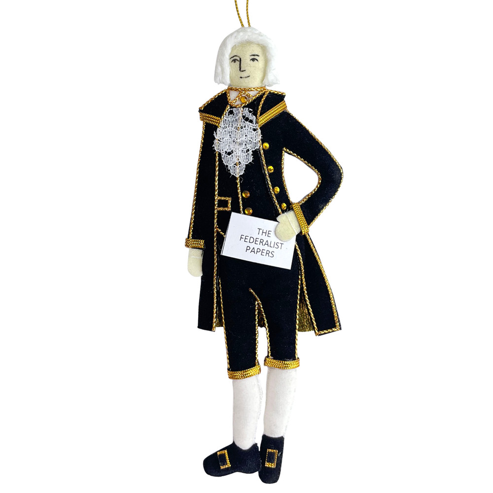 Alexander Hamilton Fabric Ornament | The Shops at Colonial Williamsburg