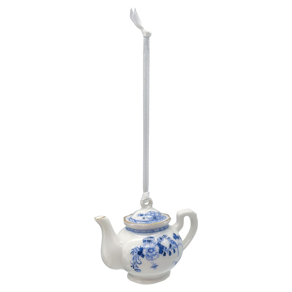 Tufted Bird Teapot Ornament | The Shops at Colonial Williamsburg