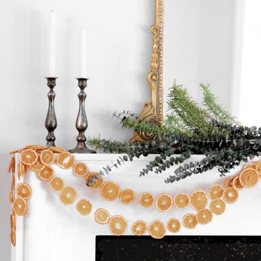 Preserved Orange Slice Garland | The Shops at Colonial Williamsburg