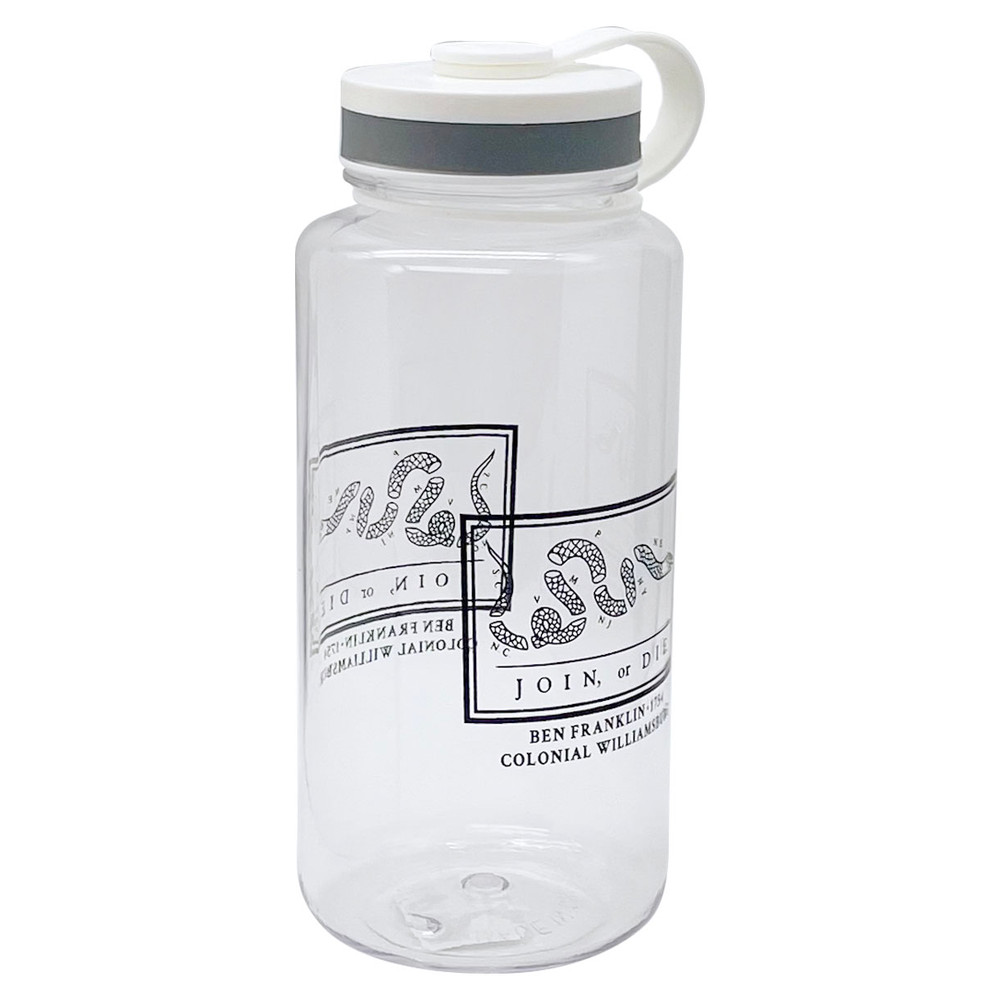 Colonial Williamsburg "Join, or Die" Widemouth Water Bottle | The Shops at Colonial Williamsburg