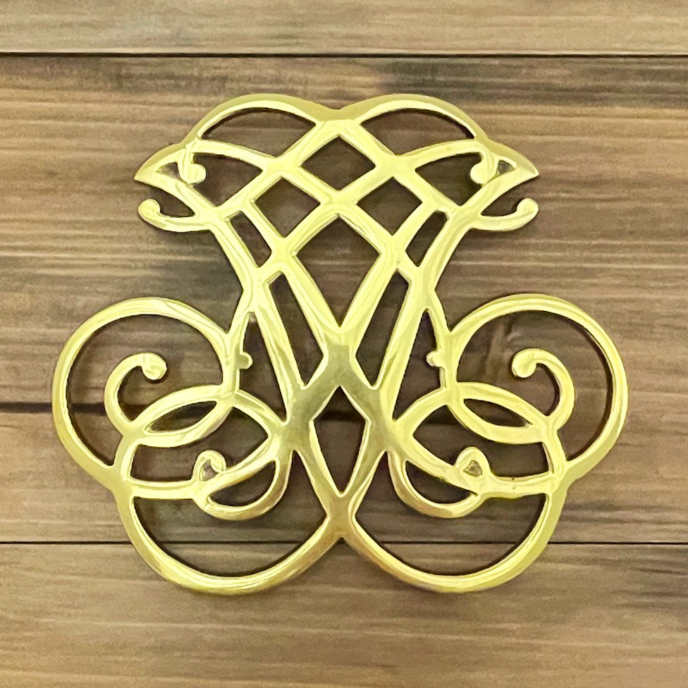 洋楽 BrassOnIvoryHenryMancini&DocSeverinsen Thomas Jefferson Cypher Brass Trivet