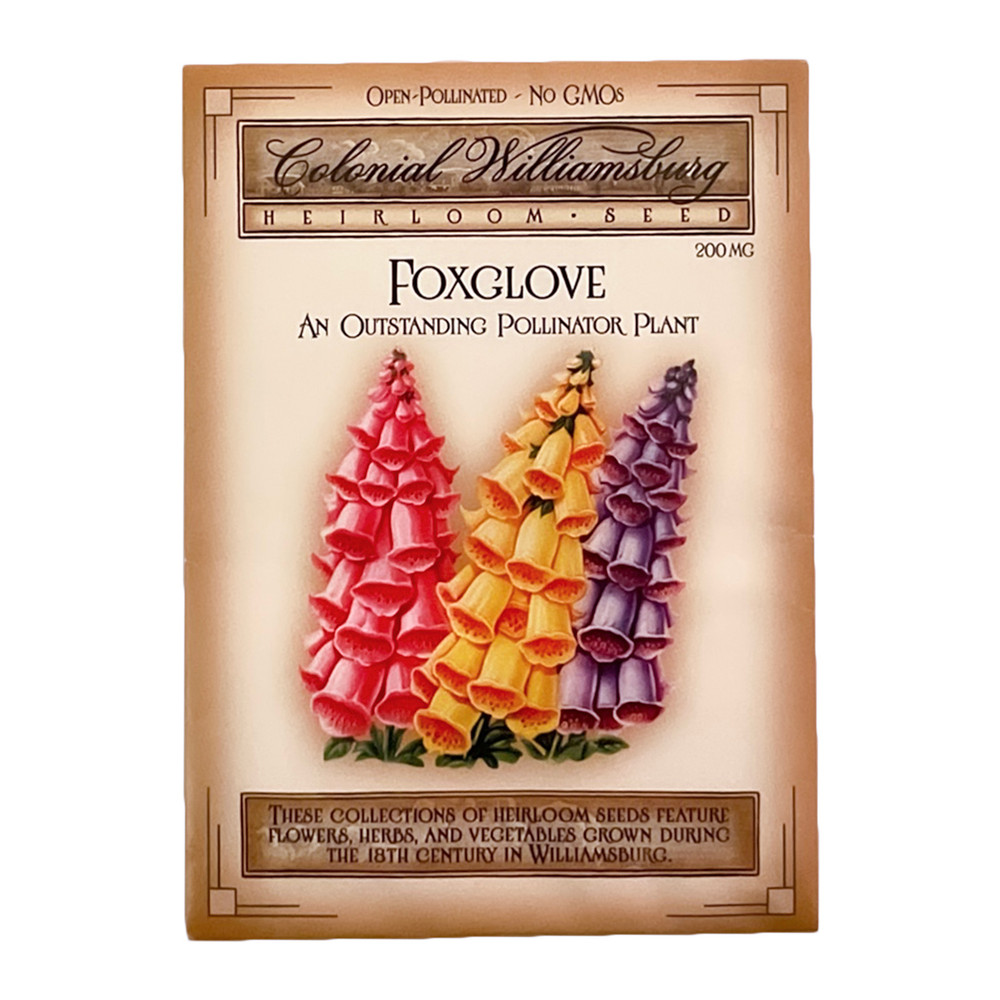 Foxglove Flower Seeds | The Shops at Colonial Williamsburg