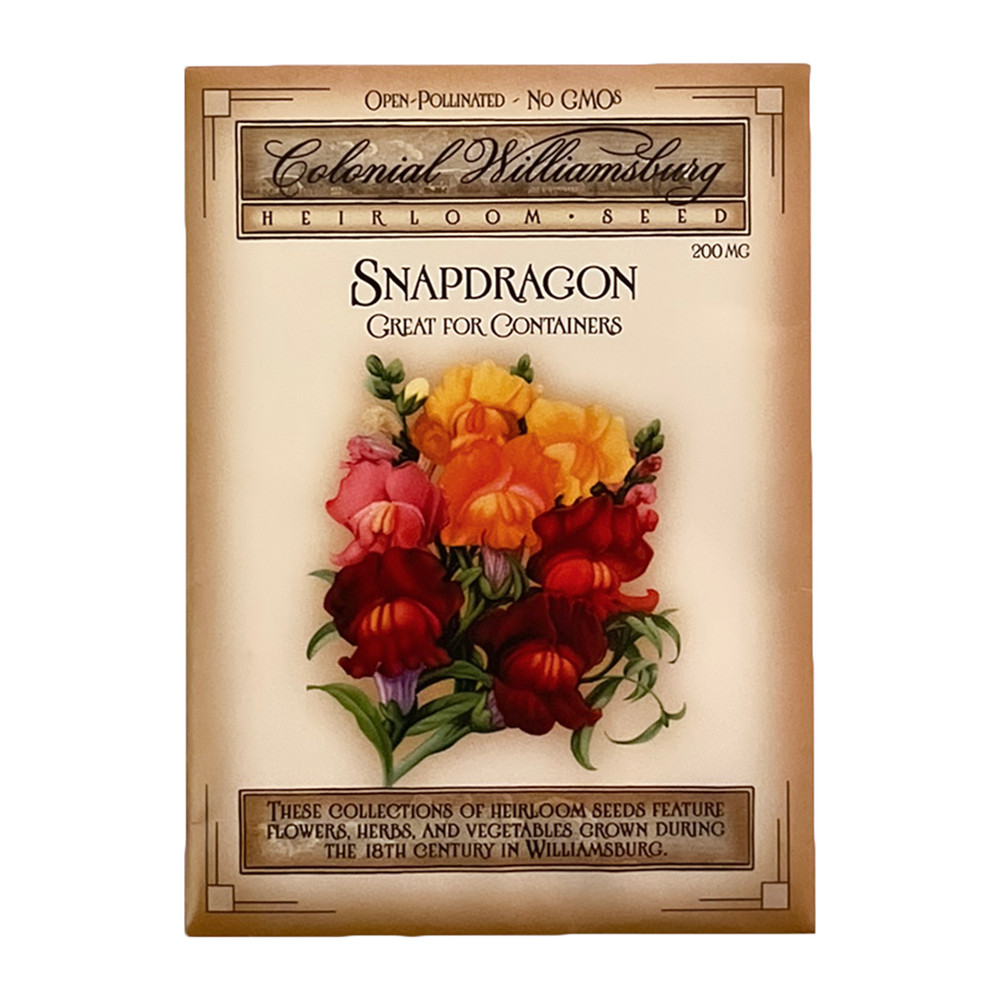 Snapdragon Flower Seeds | The Shops at Colonial Williamsburg