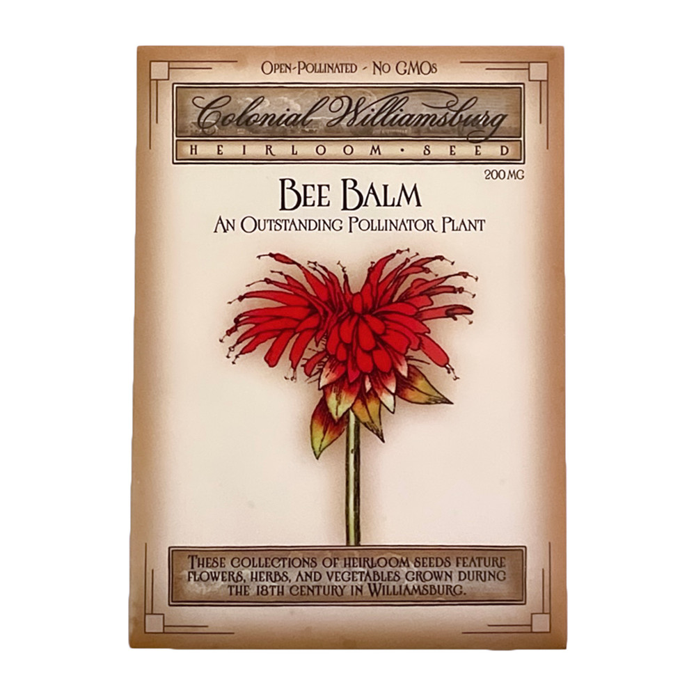 Bee Balm Herb Seeds | The Shops at Colonial Williamsburg