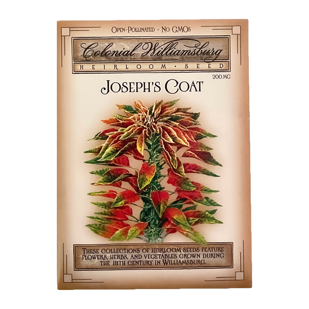 Josephs Coat Flower Seeds | The Shops at Colonial Williamsburg