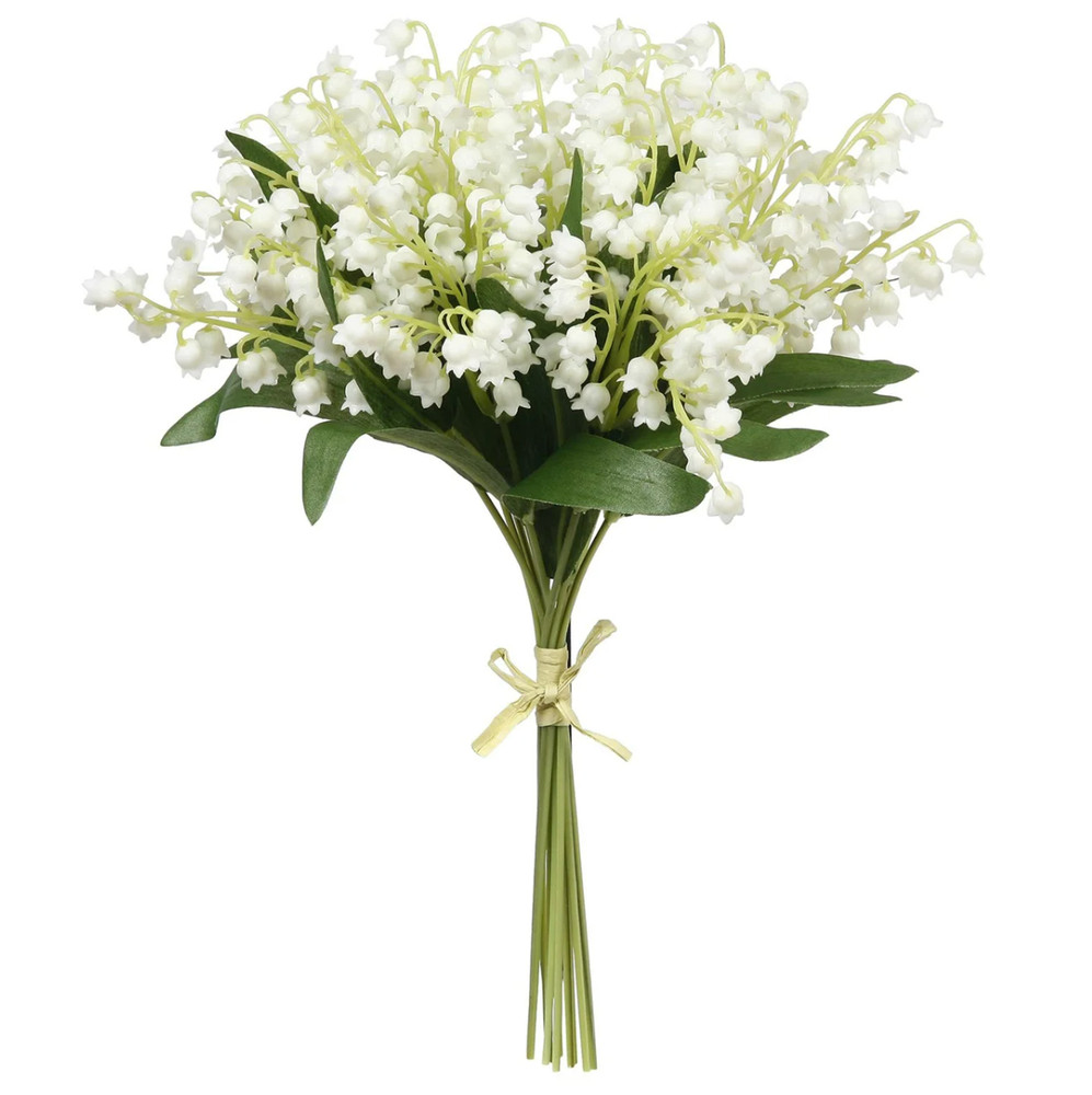 Lily of the Valley 12" Artificial Floral Bouquet | The Shops at Colonial Williamsburg