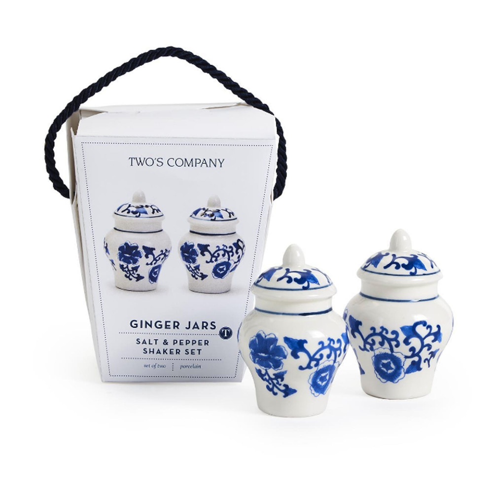 Williamsburg Ginger Jar Salt & Pepper Shakers