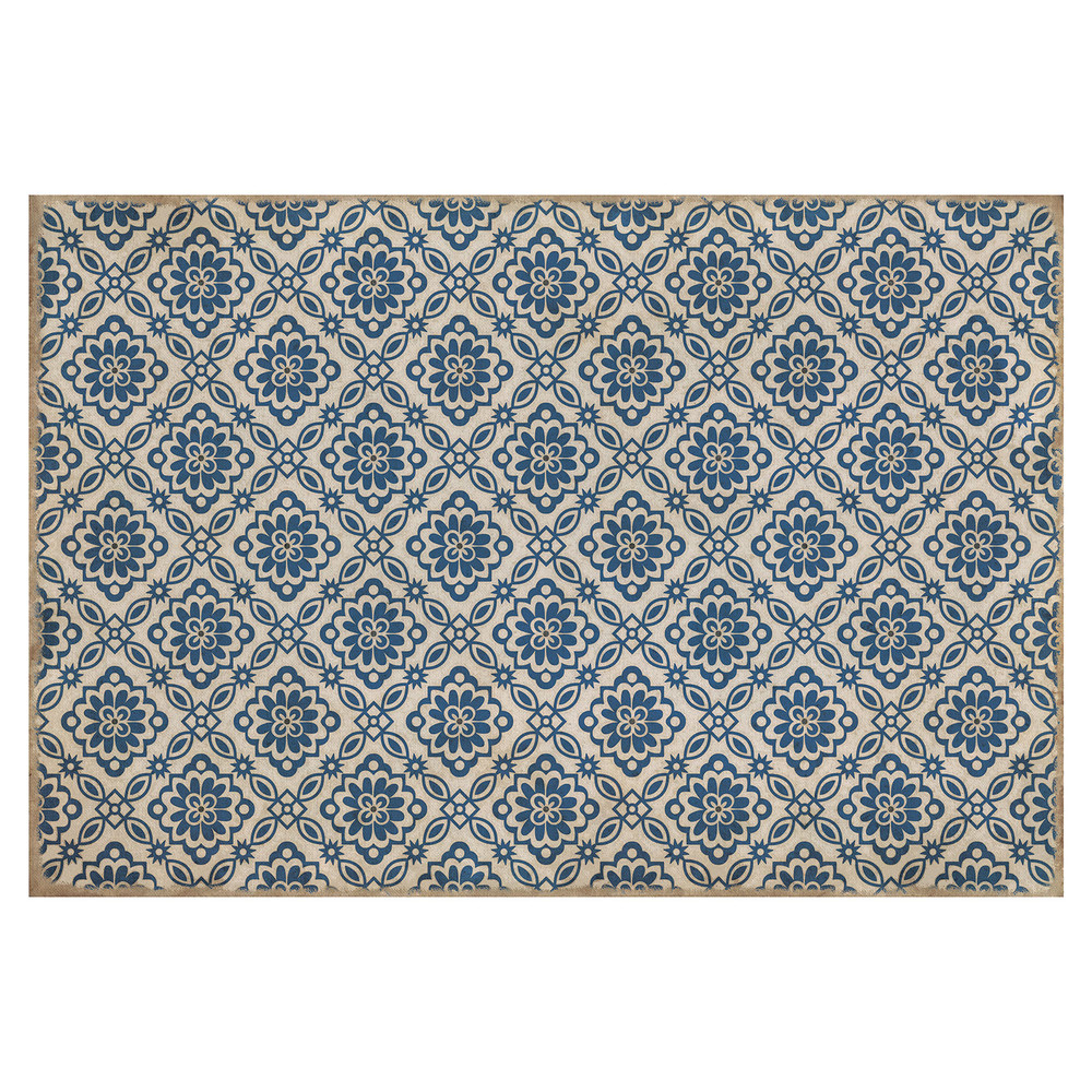 WILLIAMSBURG Bookbinder "Miller" Vintage Vinyl Floorcloth | The Shops at Colonial Williamsburg