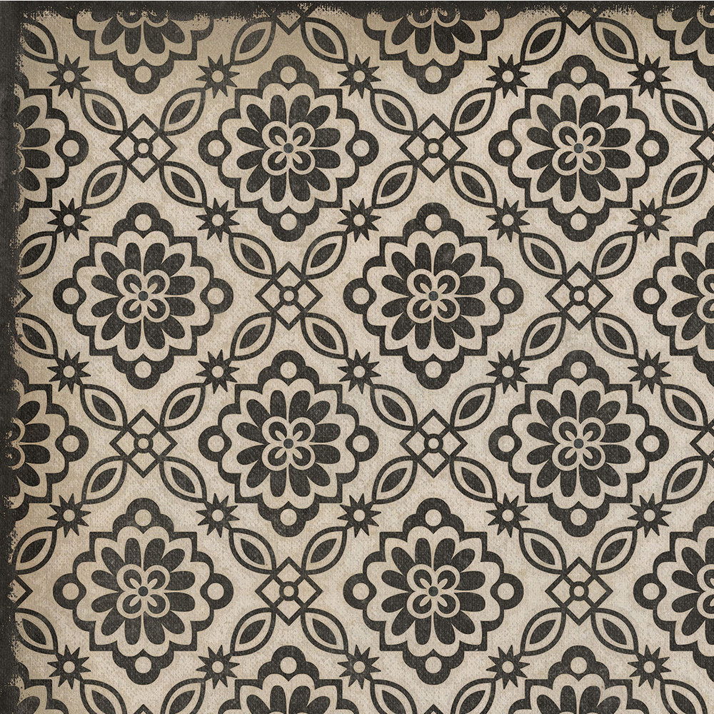 WILLIAMSBURG Bookbinder "Davis" Vintage Vinyl Floorcloth | The Shops at Colonial Williamsburg