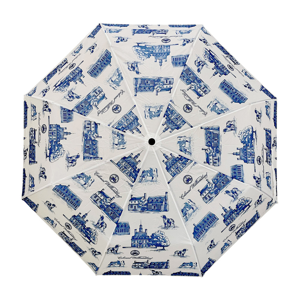Colonial Williamsburg Historic Scenes Travel Umbrella | The Shops at Colonial Williamsburg