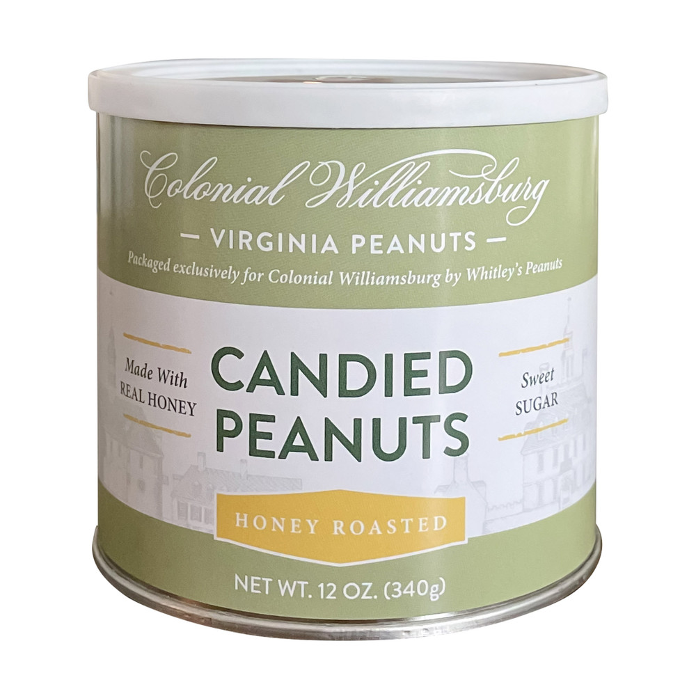 Colonial Williamsburg Candied Honey Roasted Virginia Peanuts 12 oz | The Shops at Colonial Williamsburg