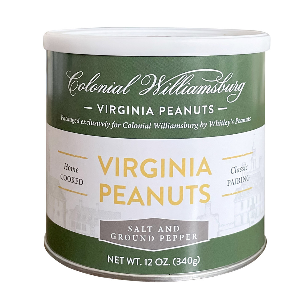 Colonial Williamsburg Salt & Pepper Virginia Peanuts 12 oz | The Shops at Colonial Williamsburg