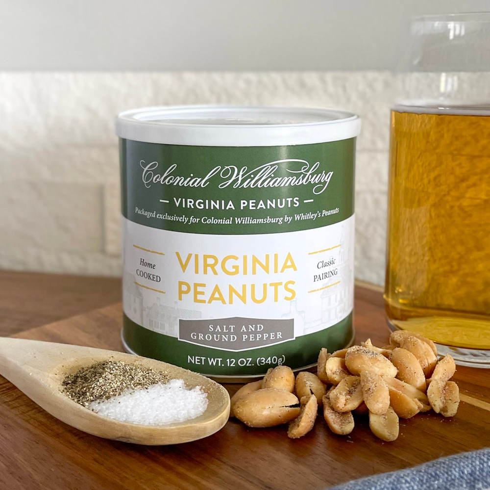 Colonial Williamsburg Salt & Pepper Virginia Peanuts 12 oz | The Shops at Colonial Williamsburg