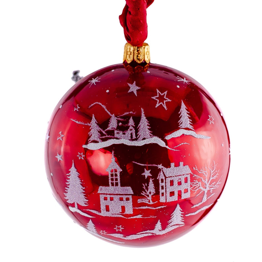 Vaillancourt Jingle Ball Ornament - Frosty Father Christmas | The Shops at Colonial Williamsburg